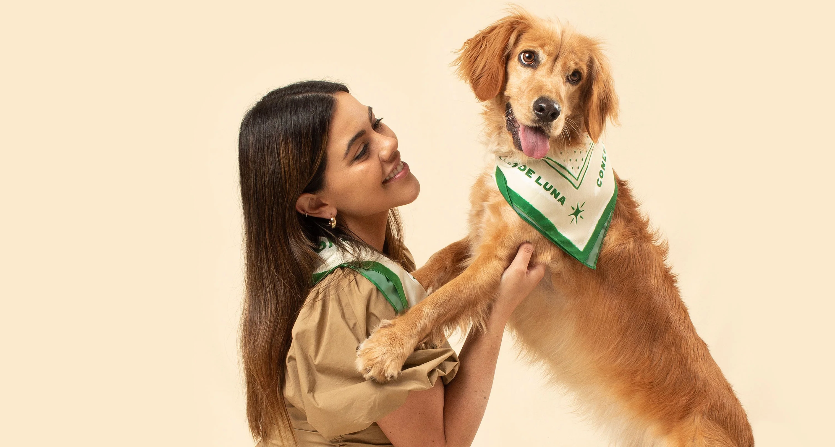 Pup and Mom Matching Scarves