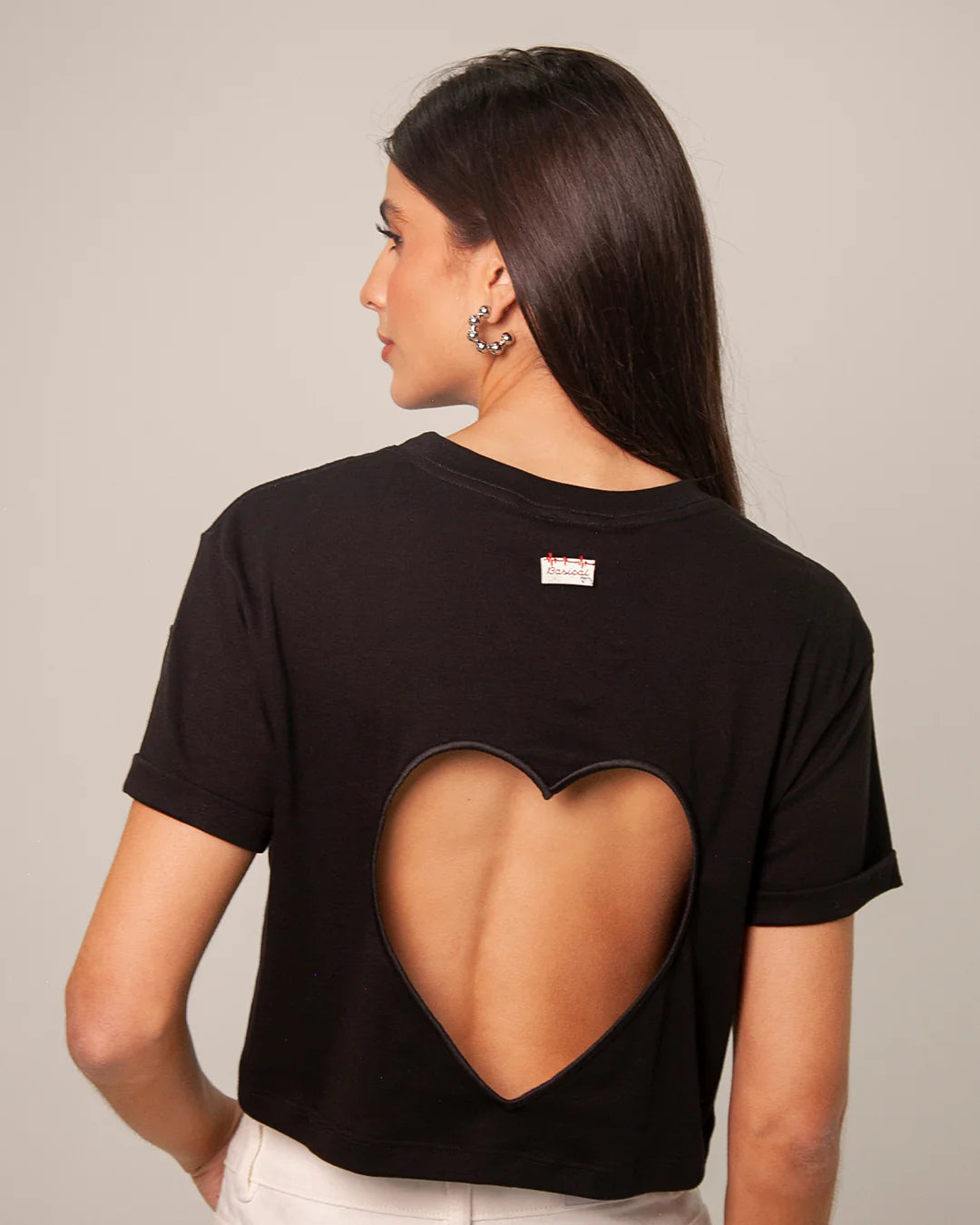 Basical corazón abierto tshirt