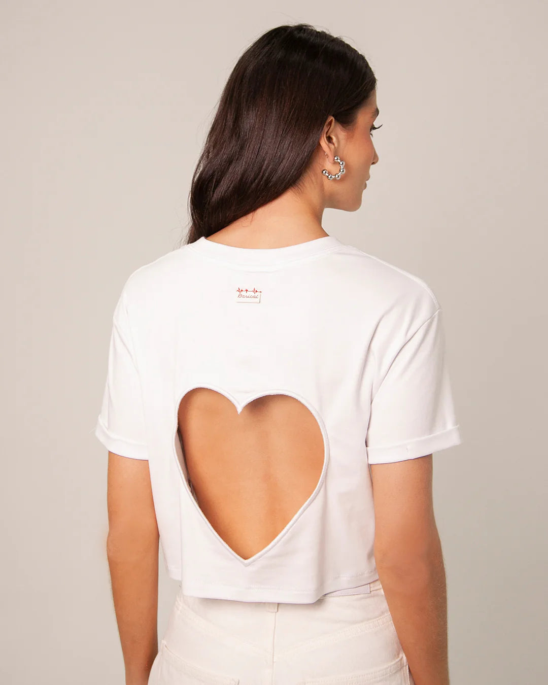 Basical corazón abierto tshirt