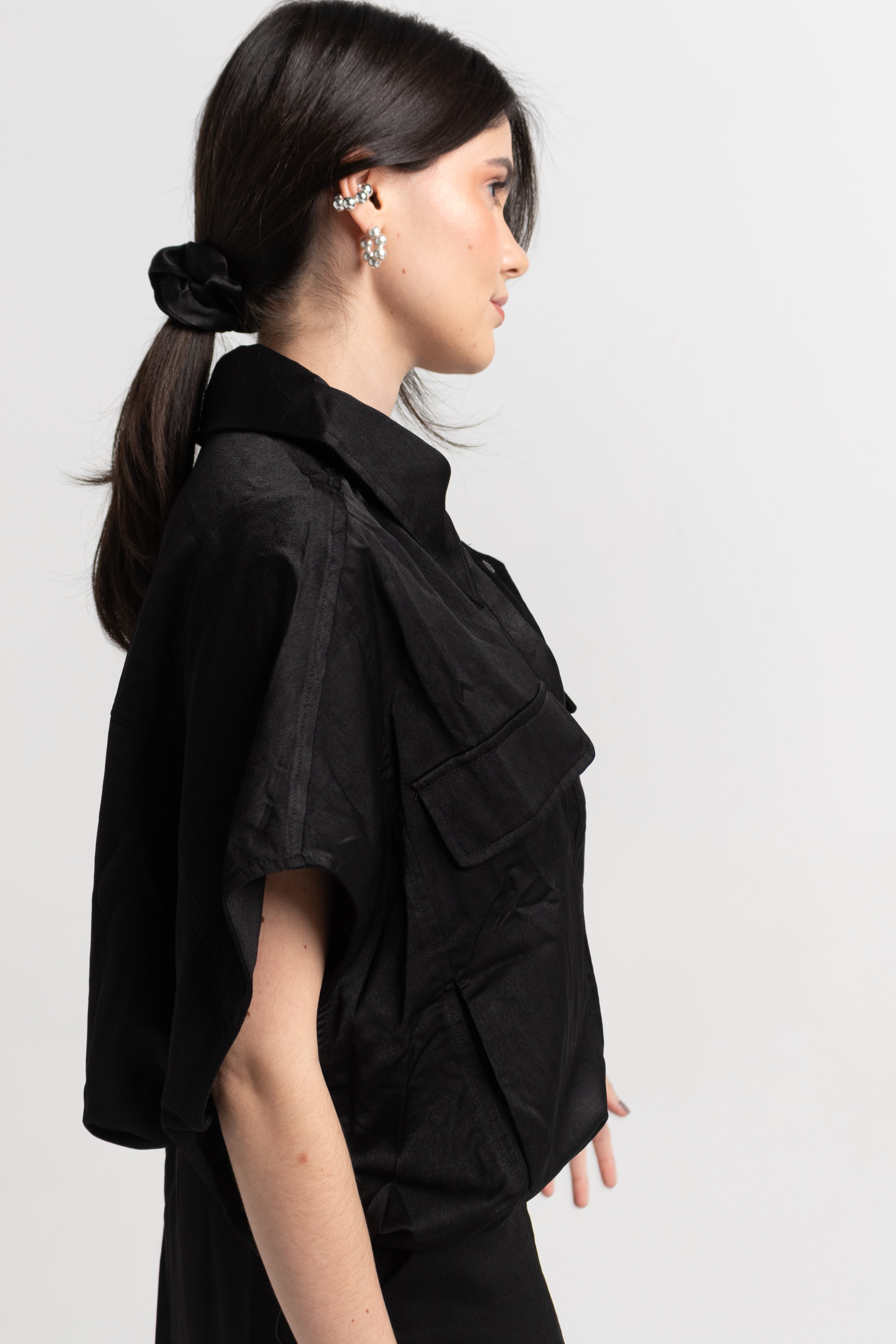 vest and cargo skirt set
