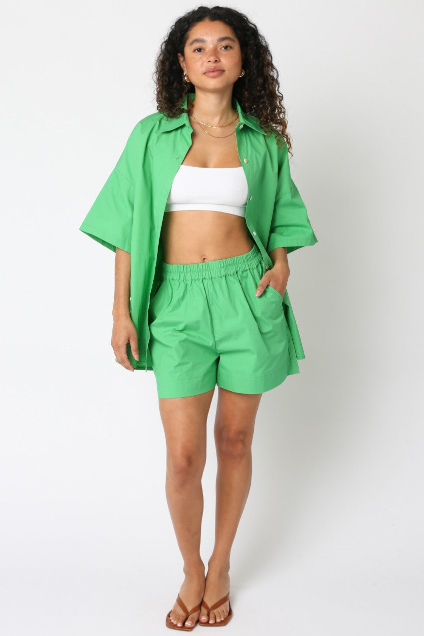 makena shirt and short set