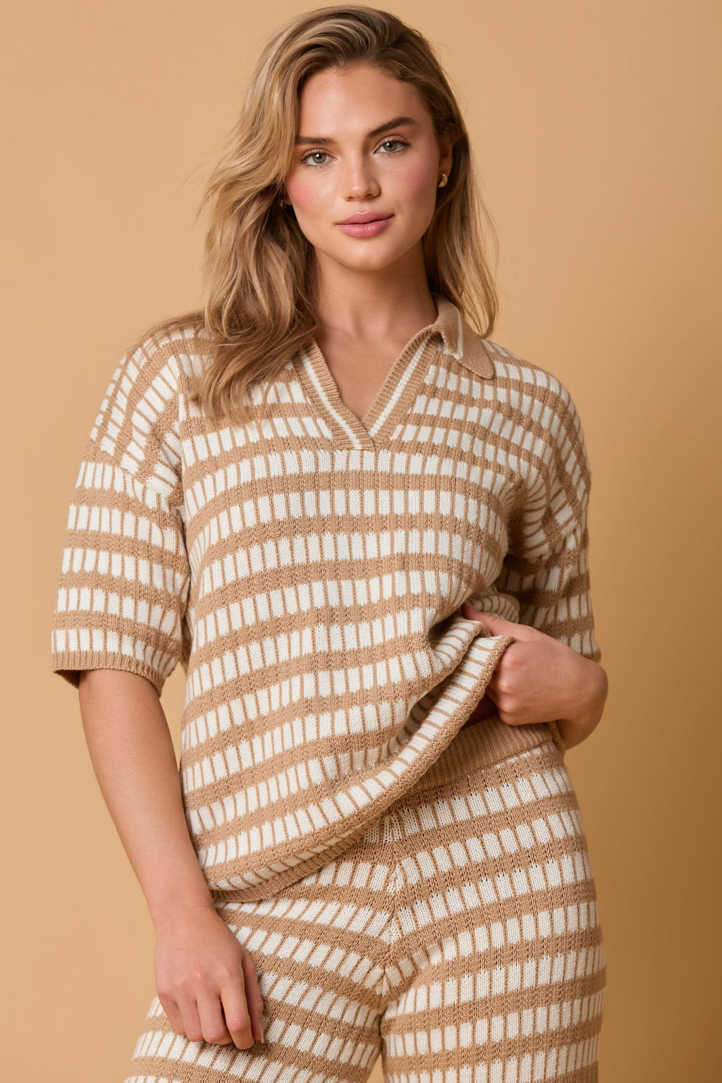 cotton knitted set