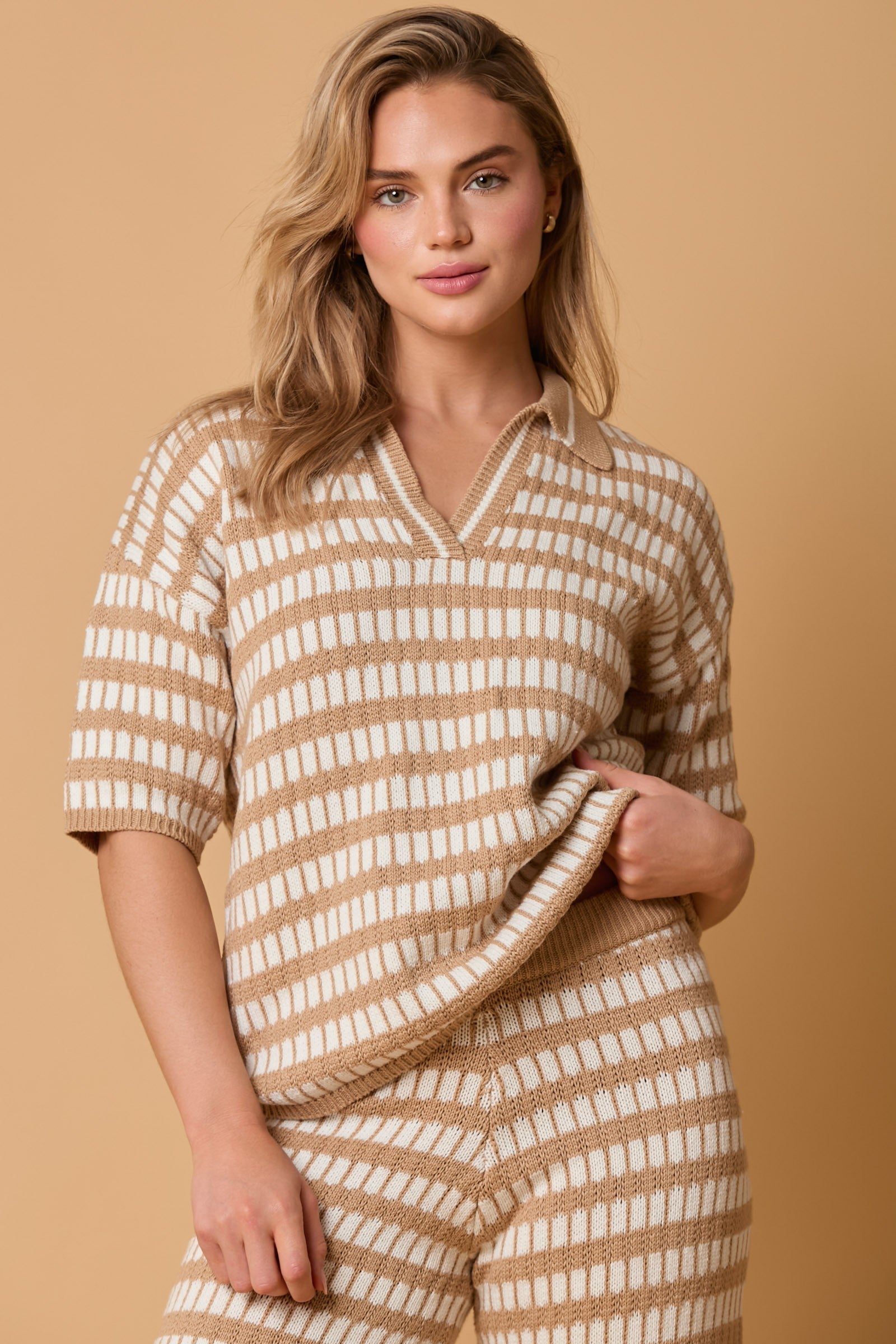 cotton knitted set