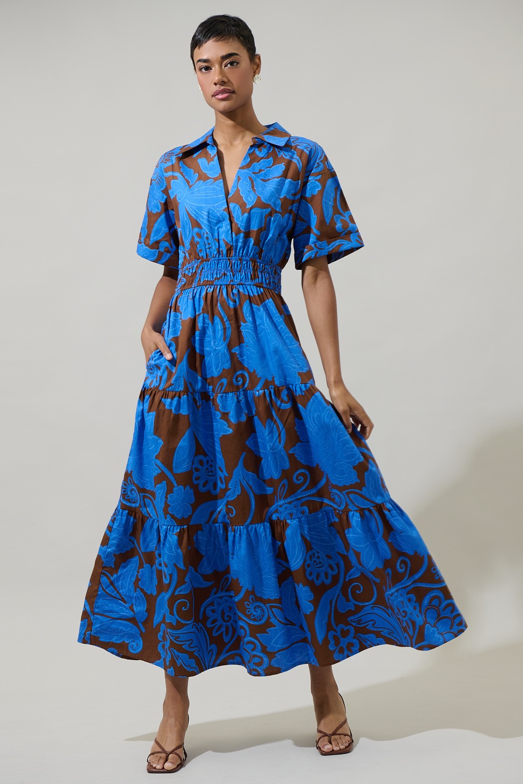 pacific bloom dress