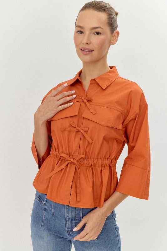 terracotta tie top