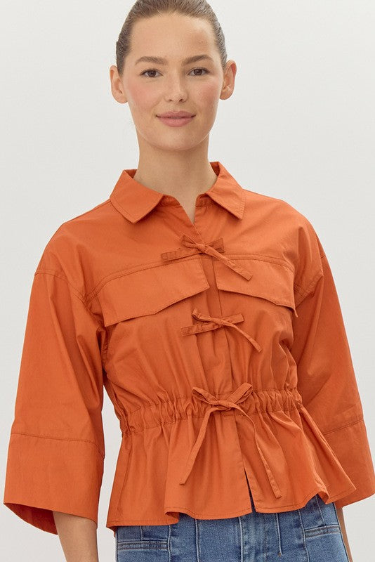 terracotta tie top