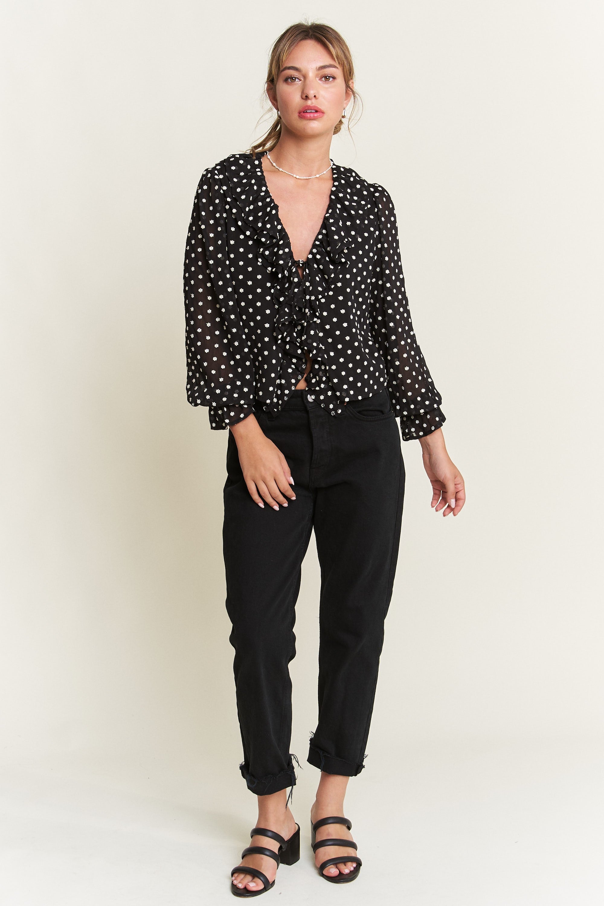 daisy dots top