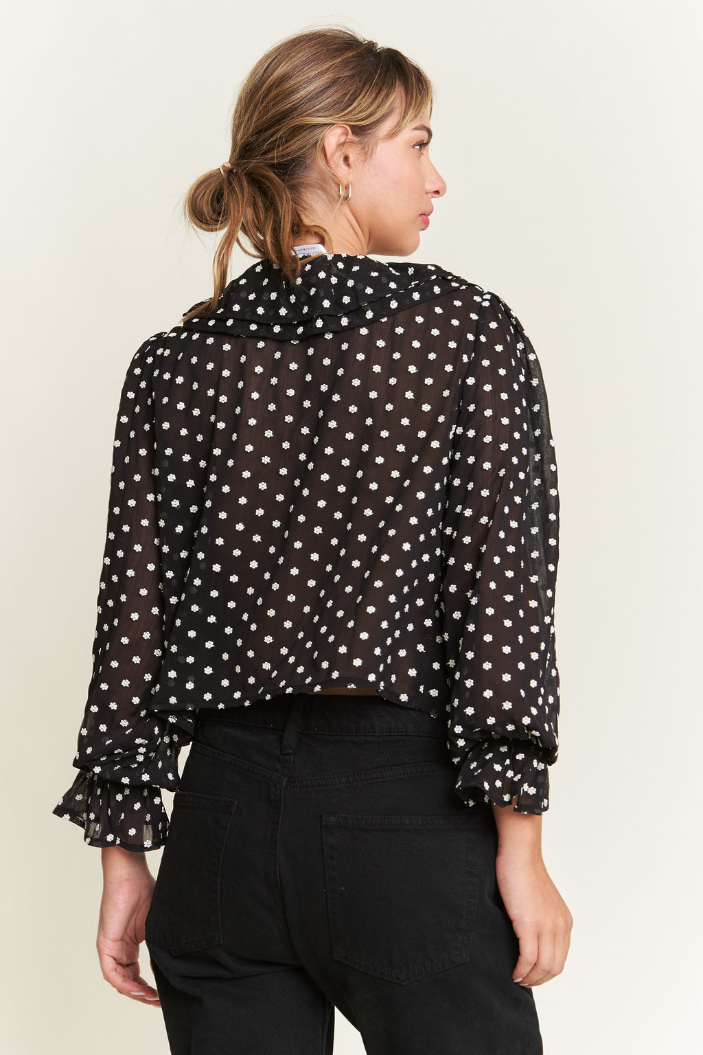 daisy dots top