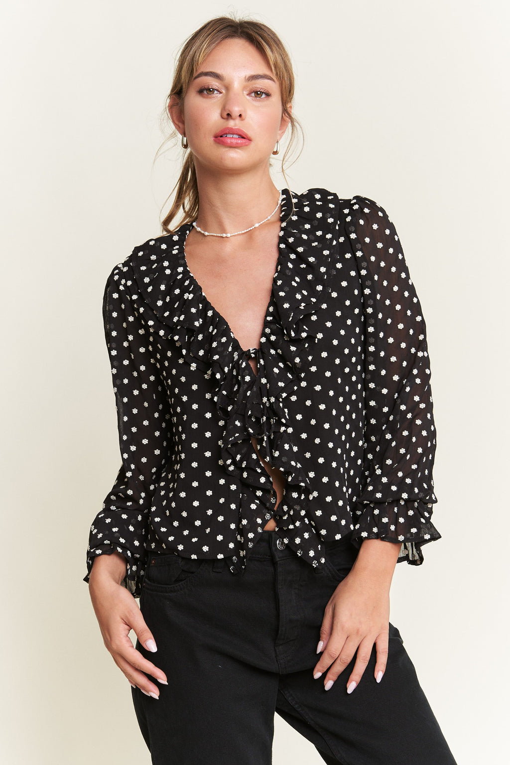 daisy dots top