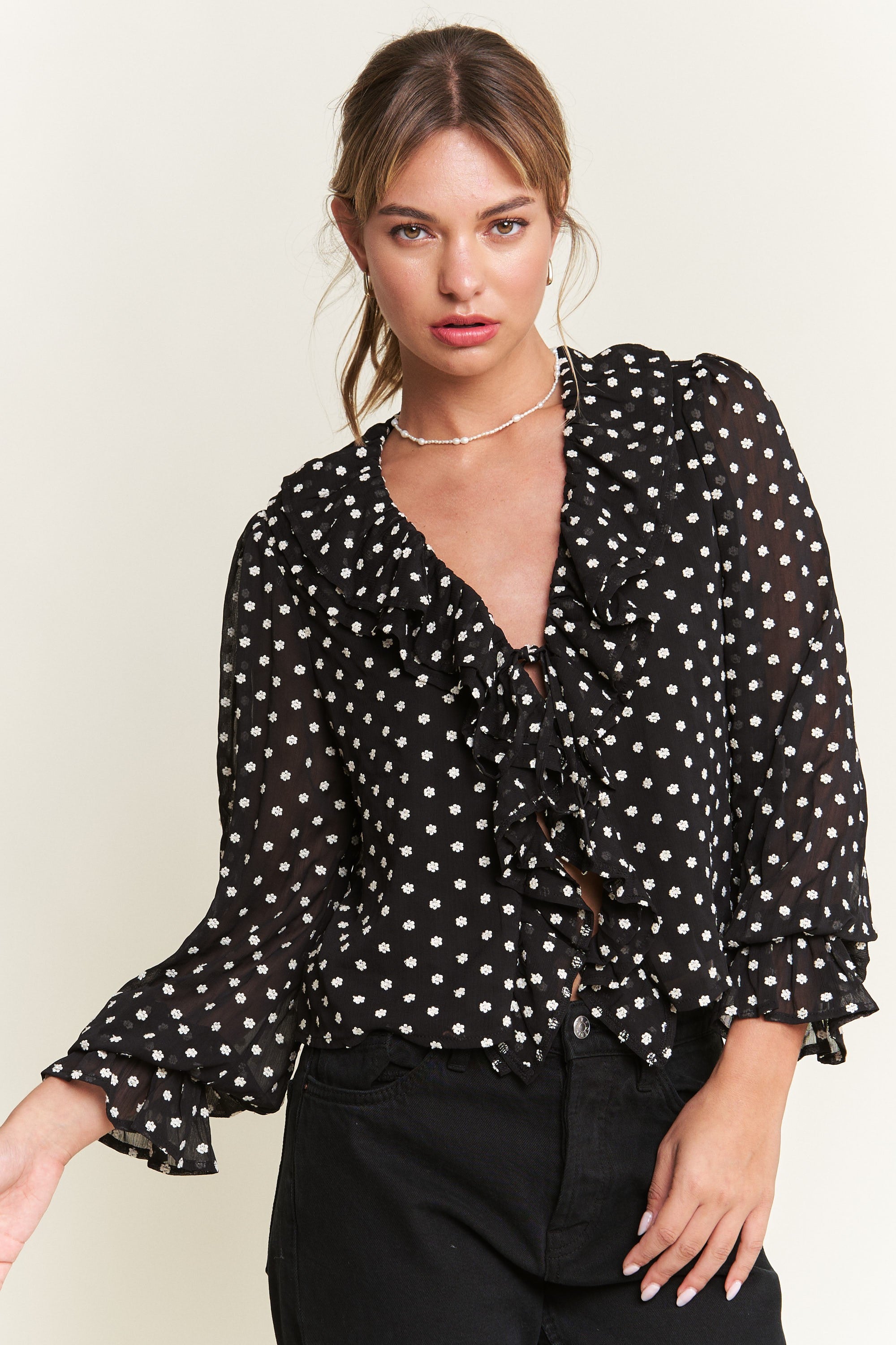 daisy dots top