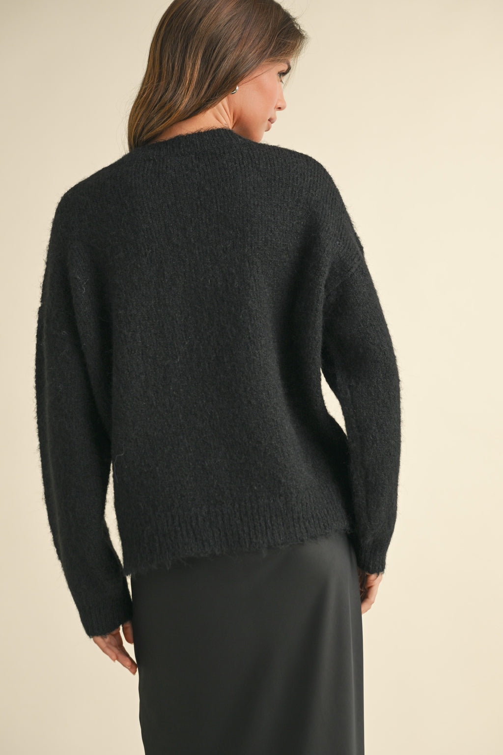 large sequin sweater