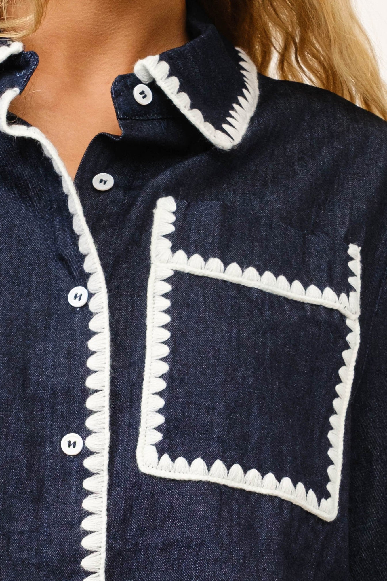 midnight trim shirt