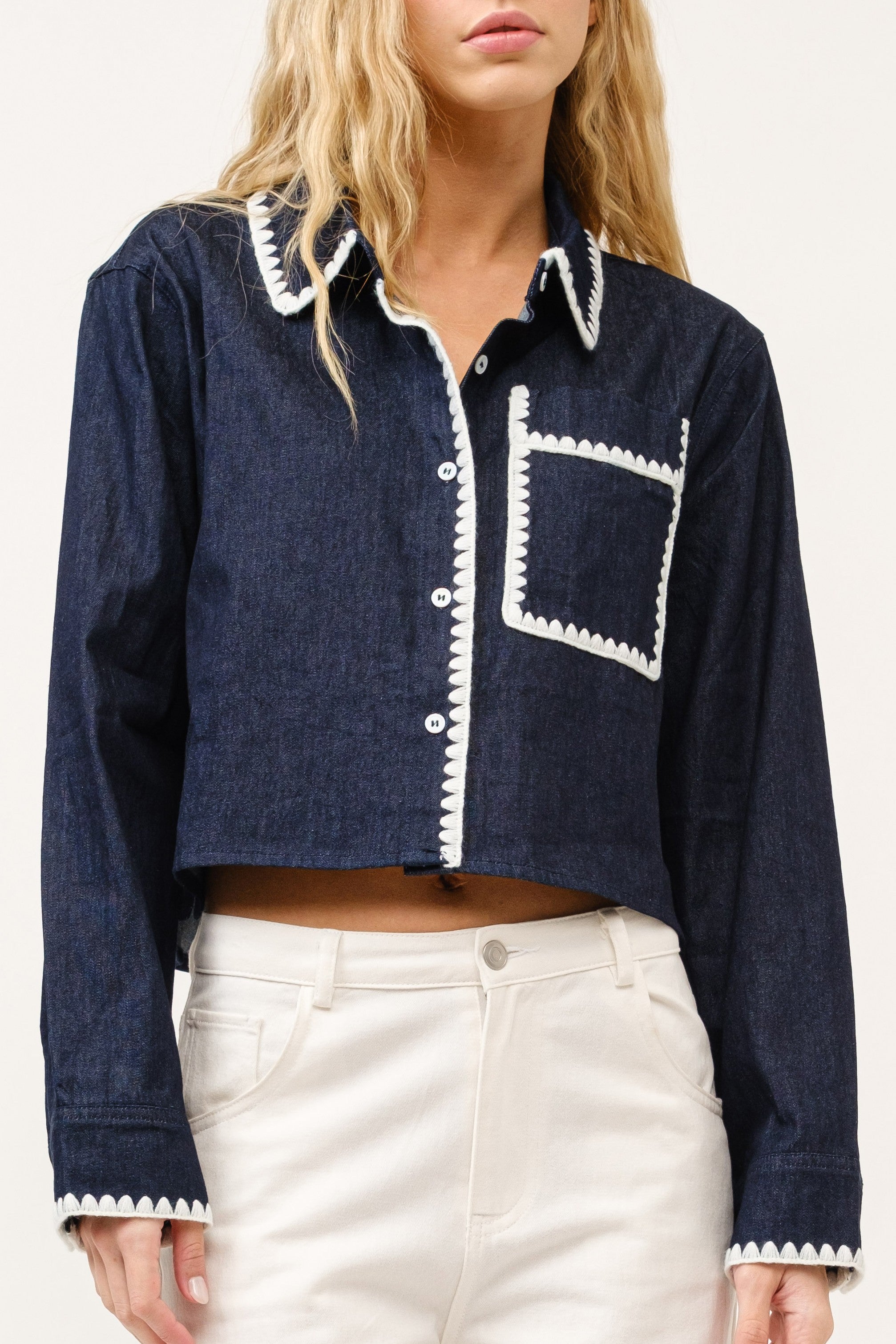 midnight trim shirt