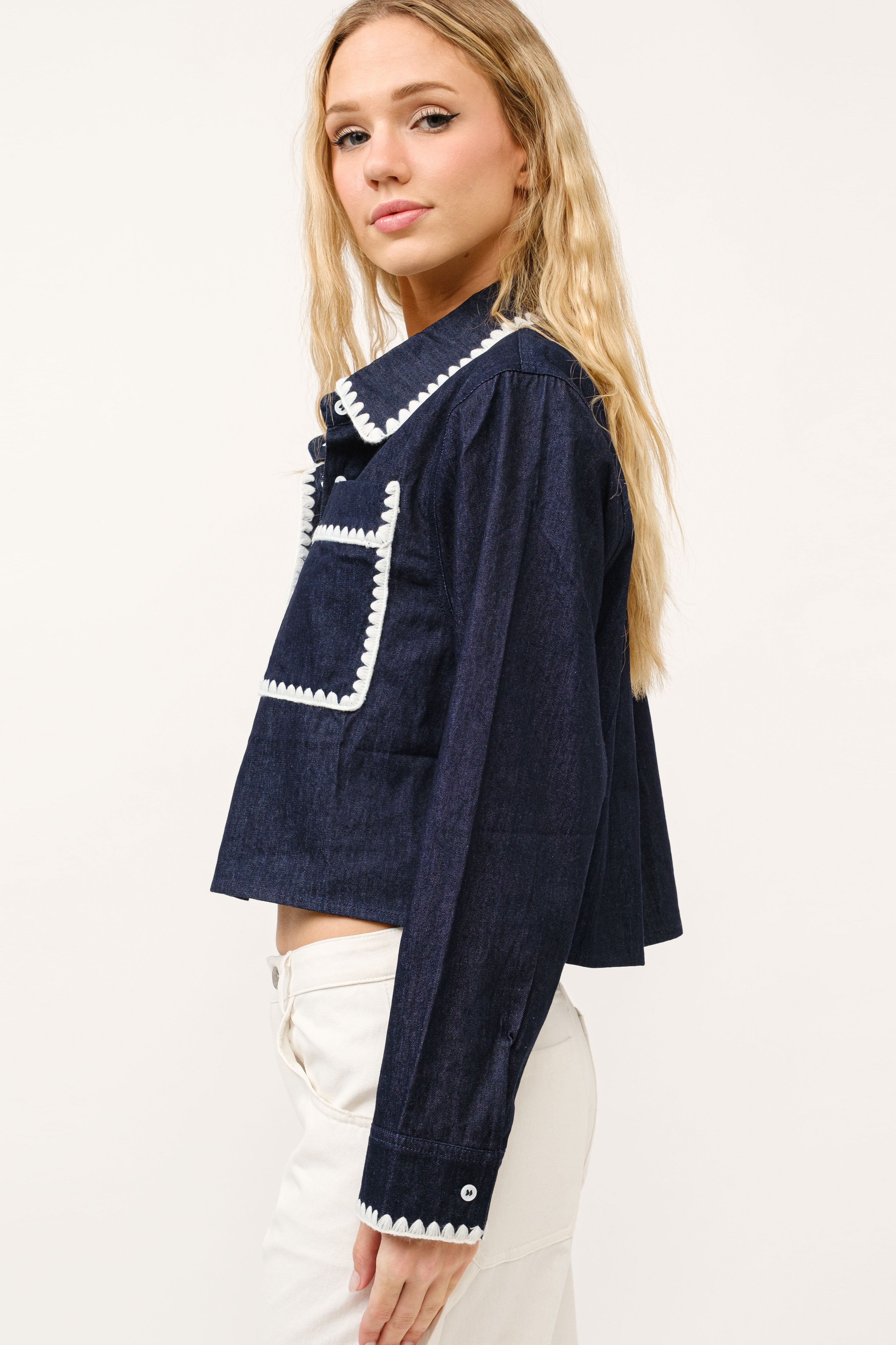 midnight trim shirt