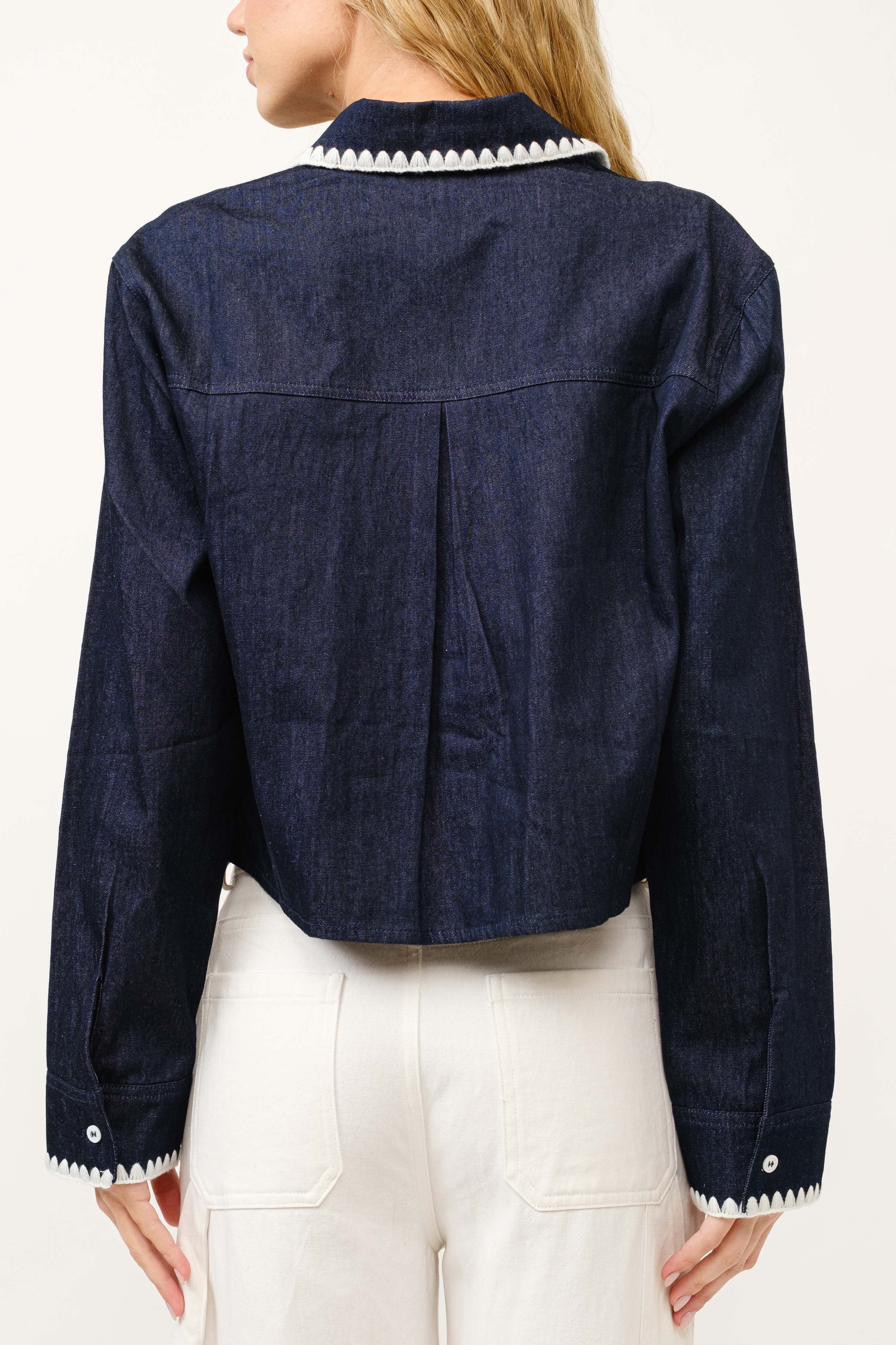 midnight trim shirt