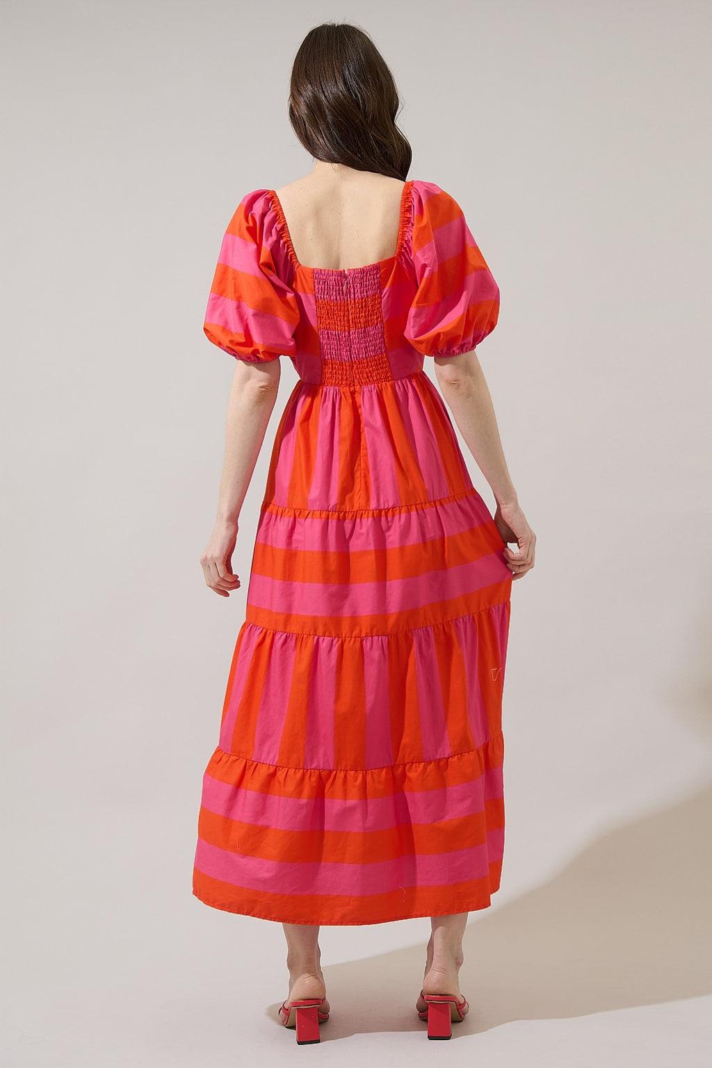 sunset sorbet dress