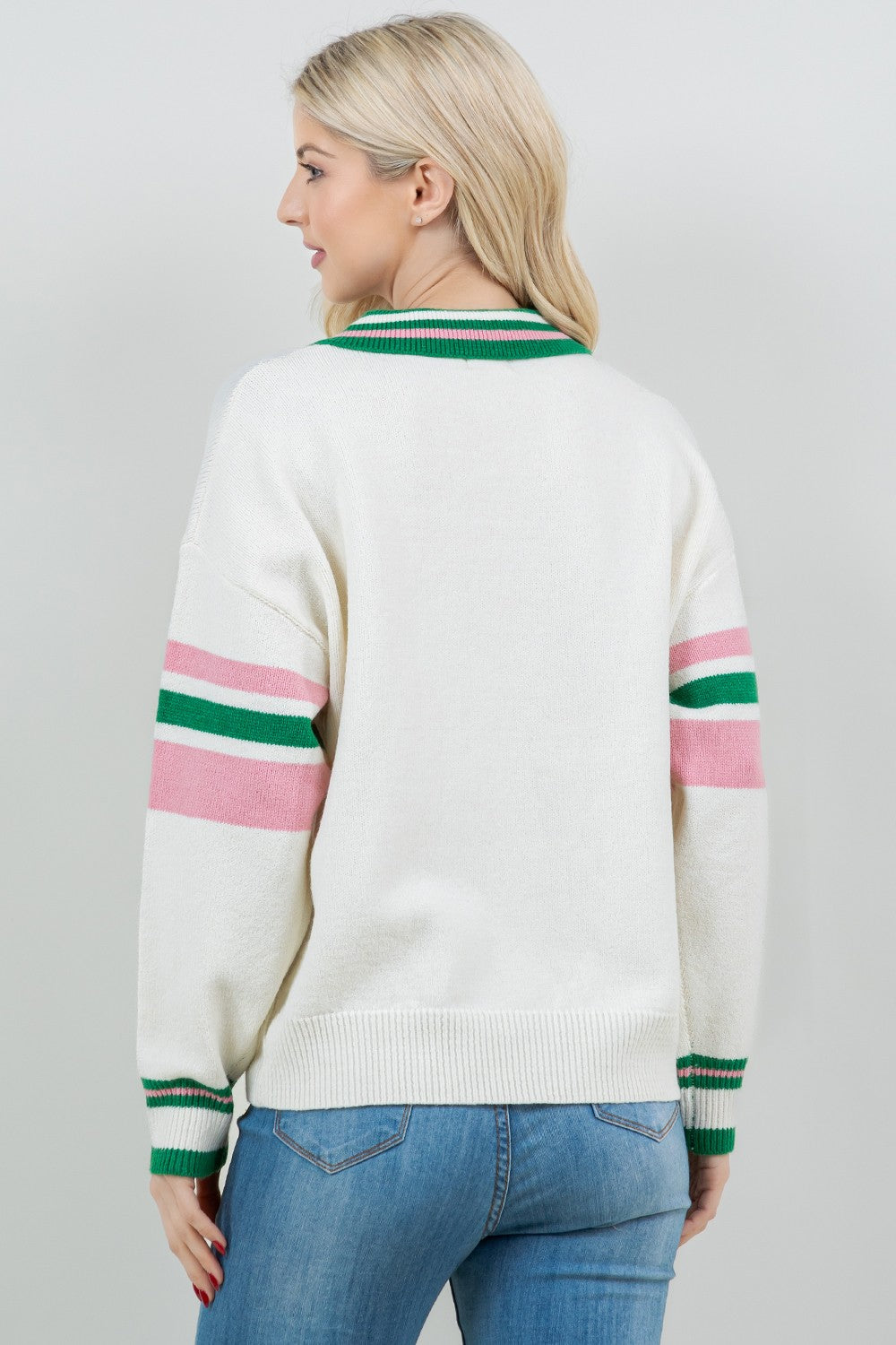 court side polo sweater