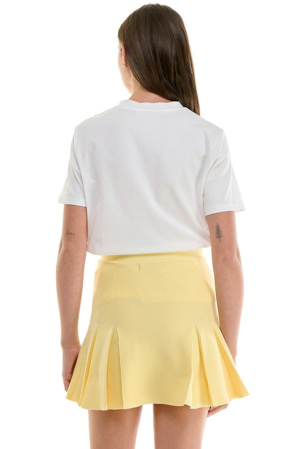 lotus cut-out tee