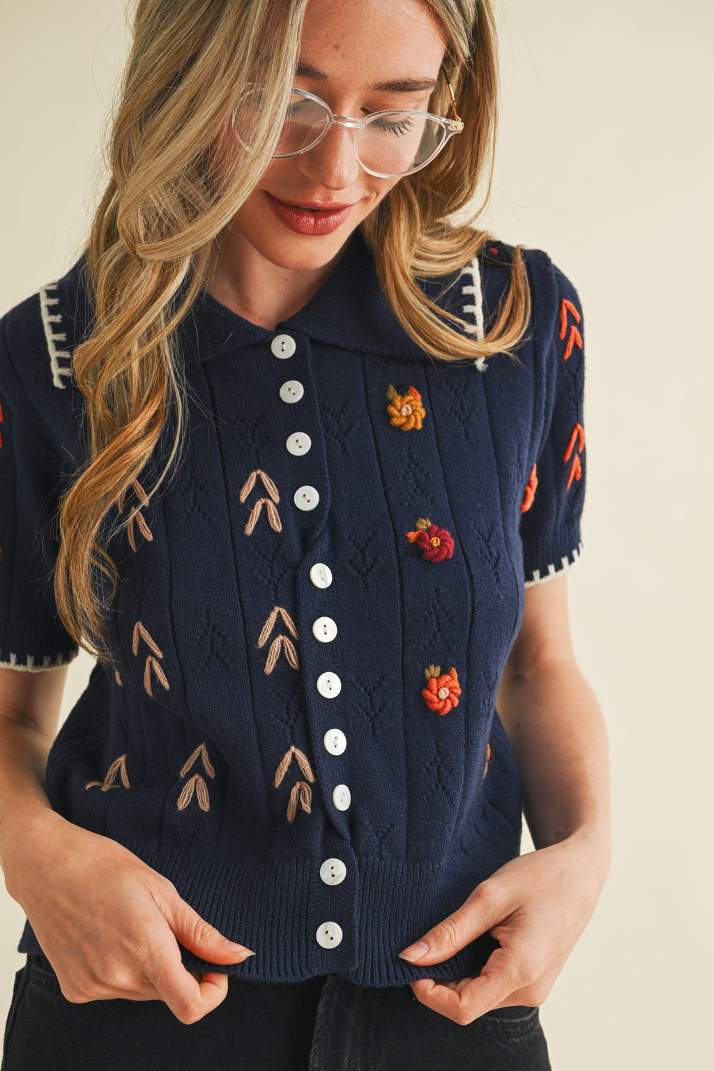 bloom knit top