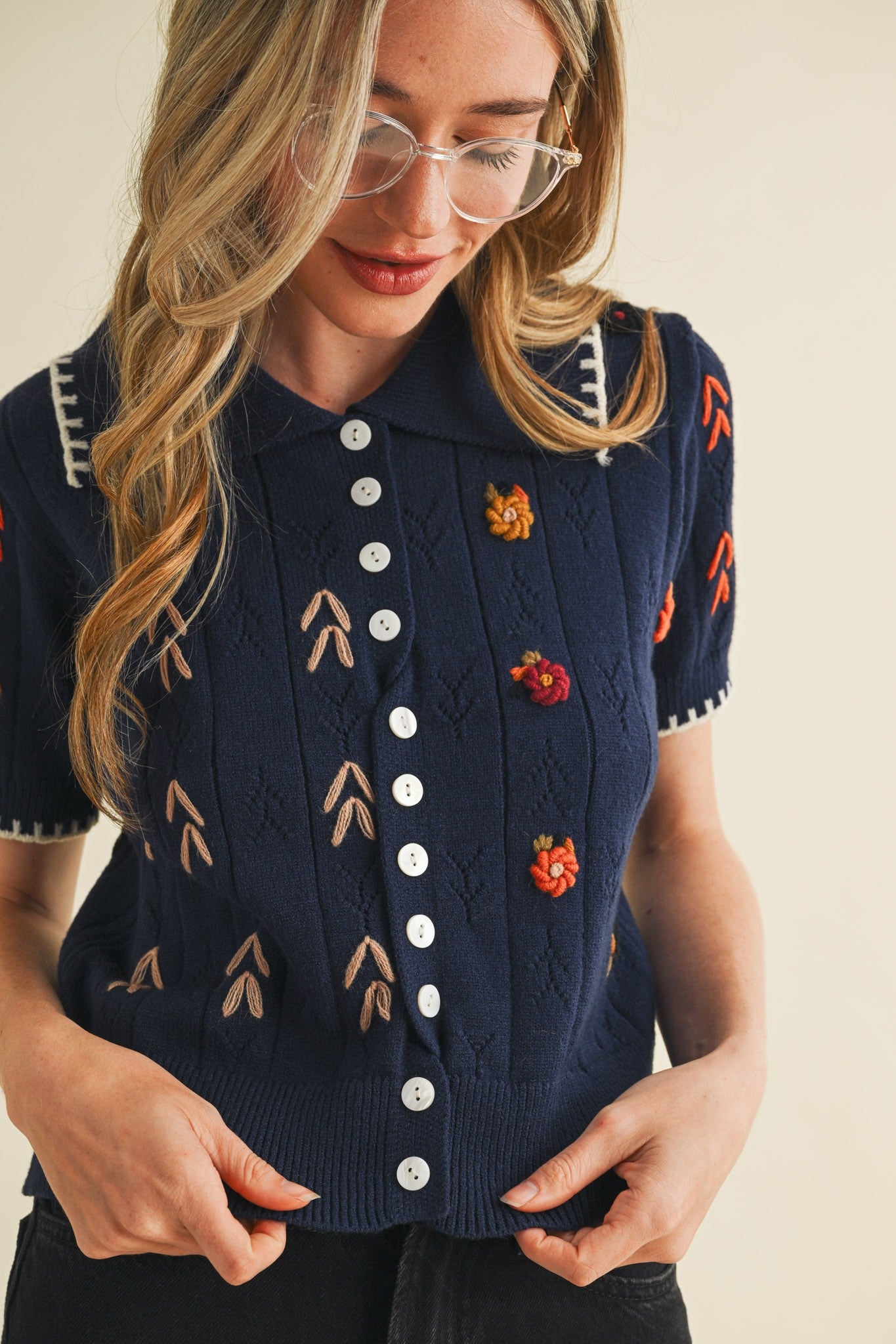 bloom knit top