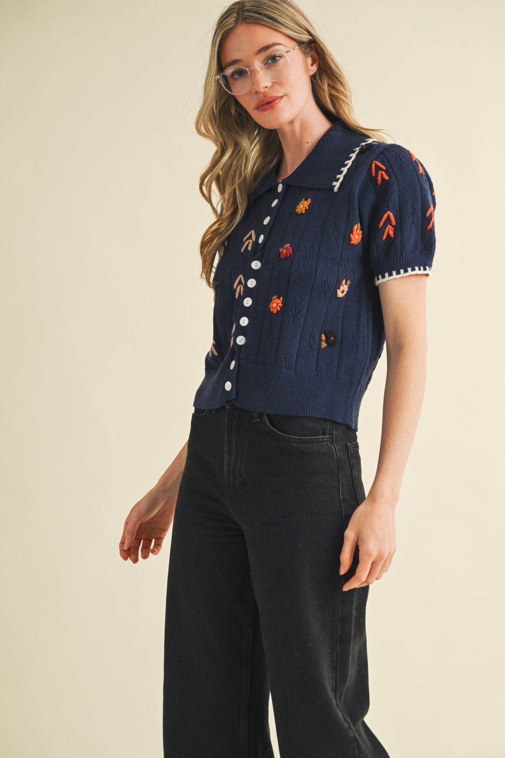 bloom knit top