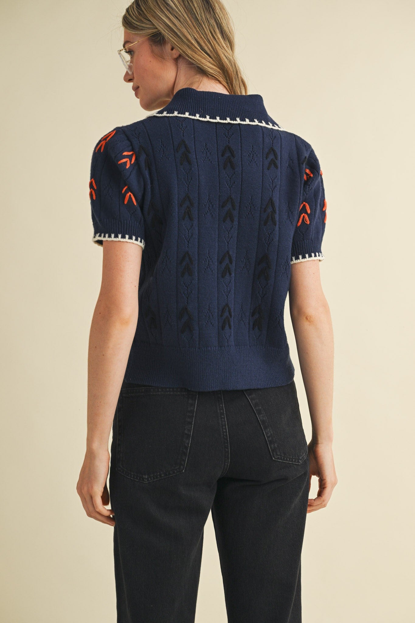 bloom knit top