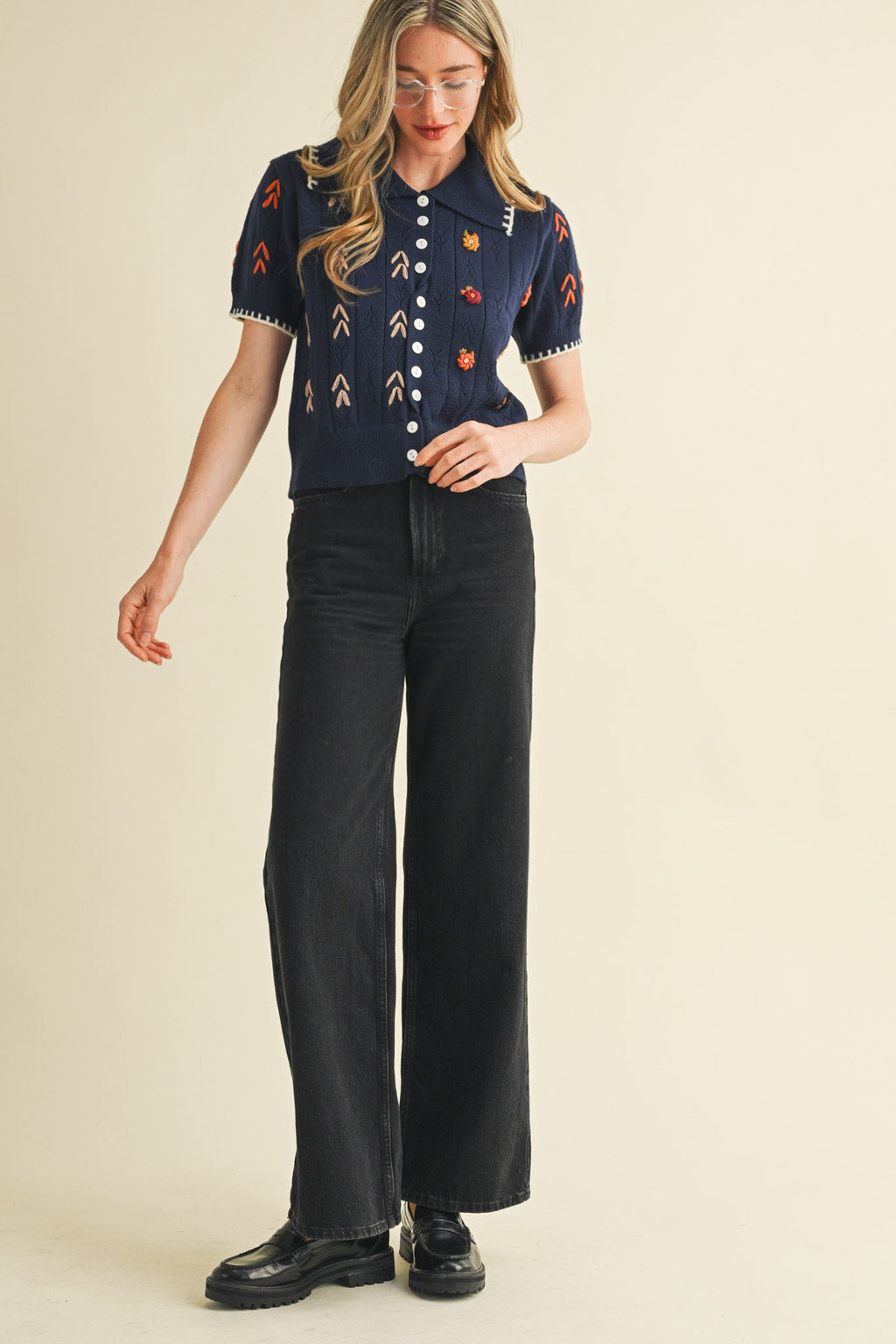 bloom knit top