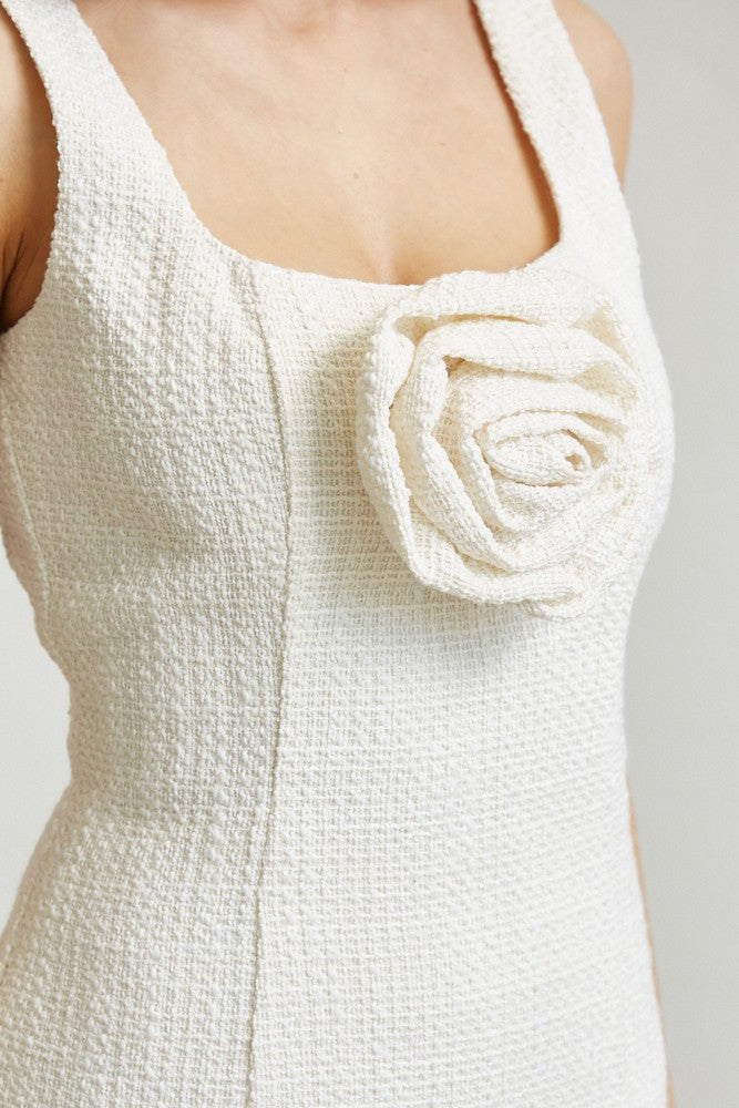 ivory bloom tweed set