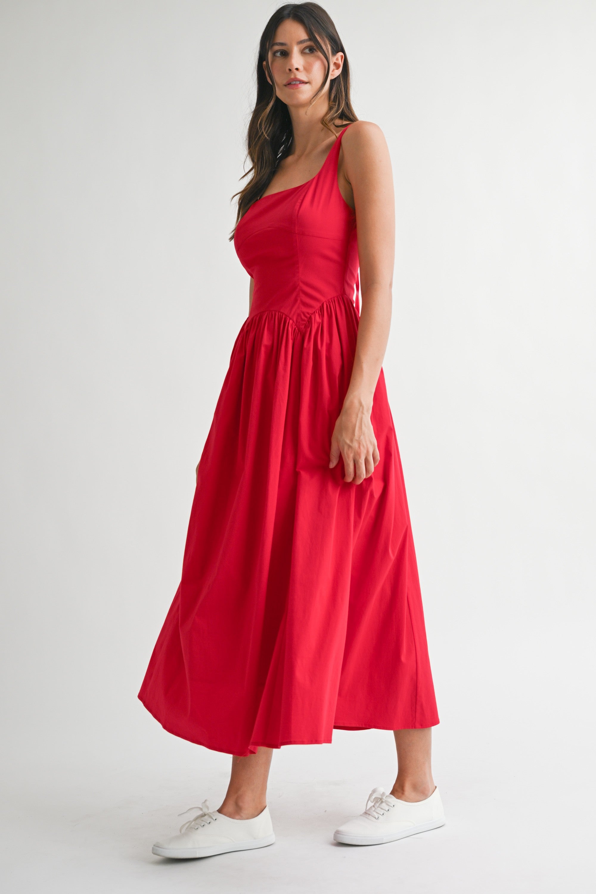 red muse dress