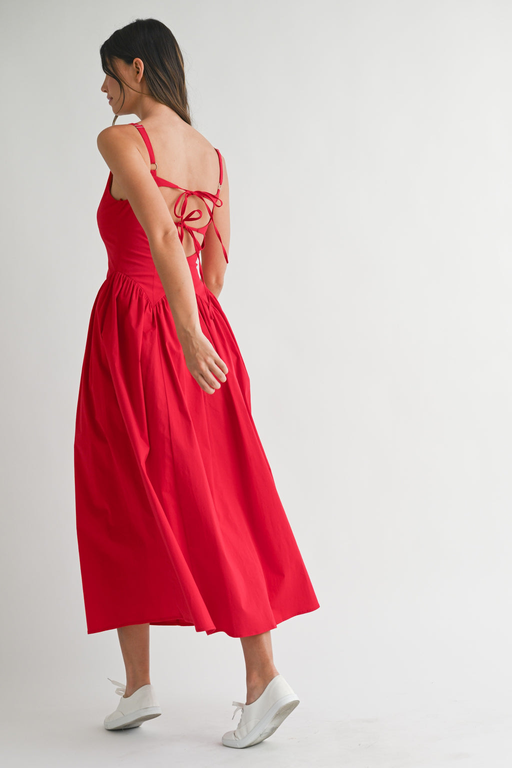 red muse dress