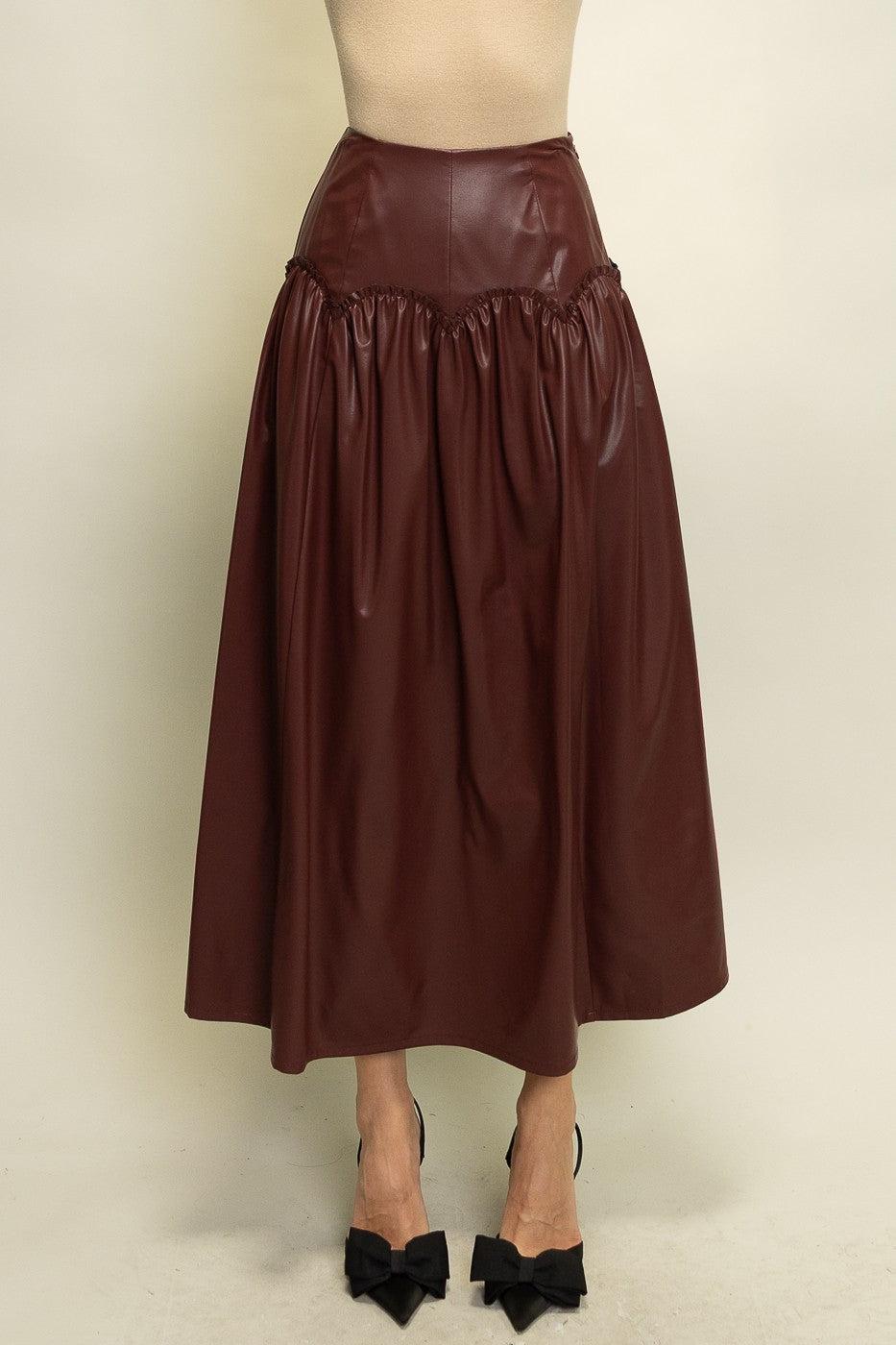 Bordeaux Mood Skirt
