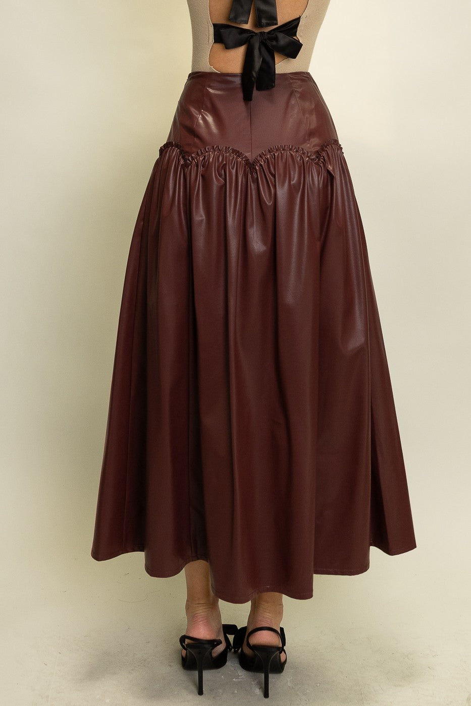 Bordeaux Mood Skirt