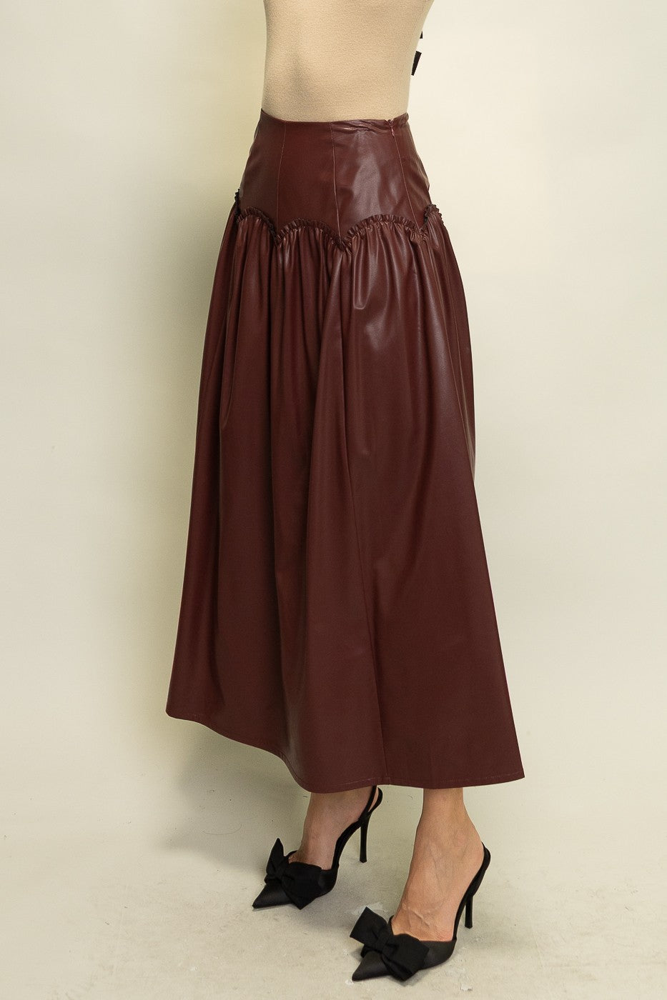 Bordeaux Mood Skirt