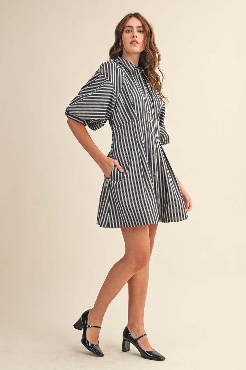 classic stripes dress