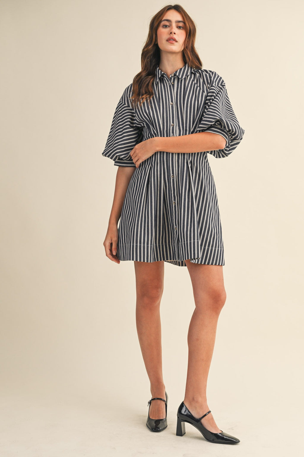 classic stripes dress