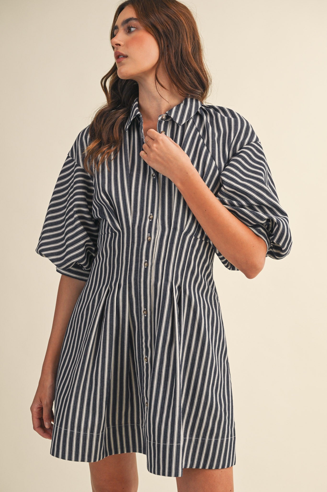 classic stripes dress
