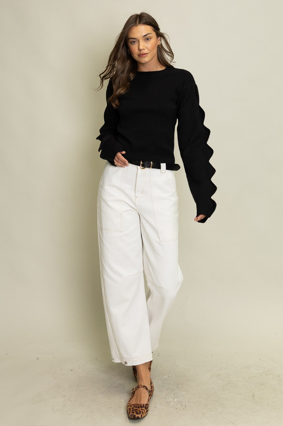 Waves of Noir Knit