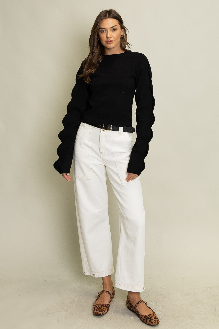 Waves of Noir Knit
