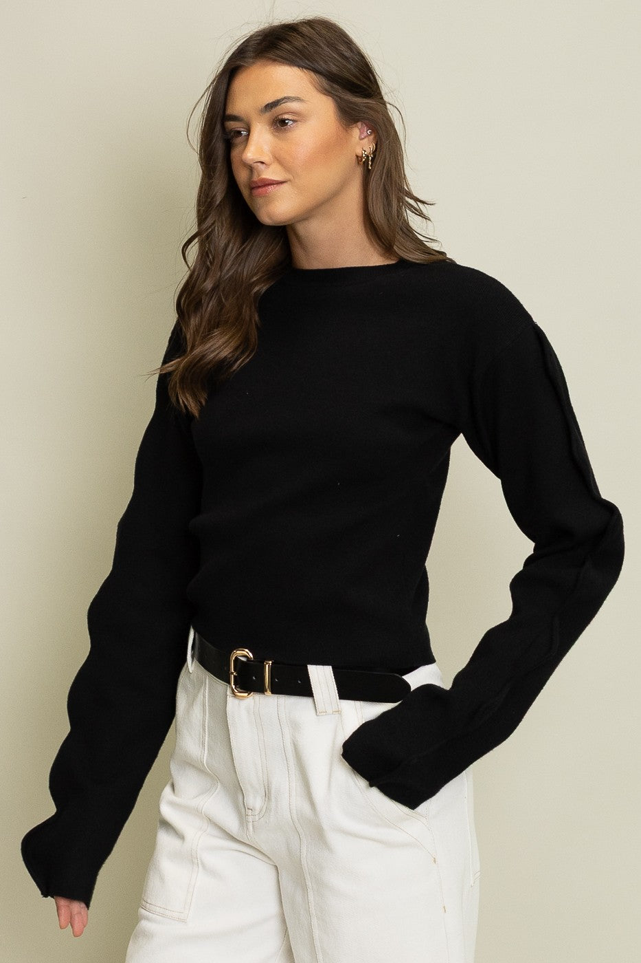 Waves of Noir Knit