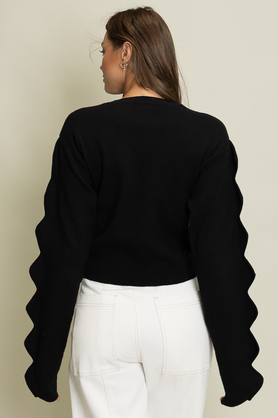 Waves of Noir Knit