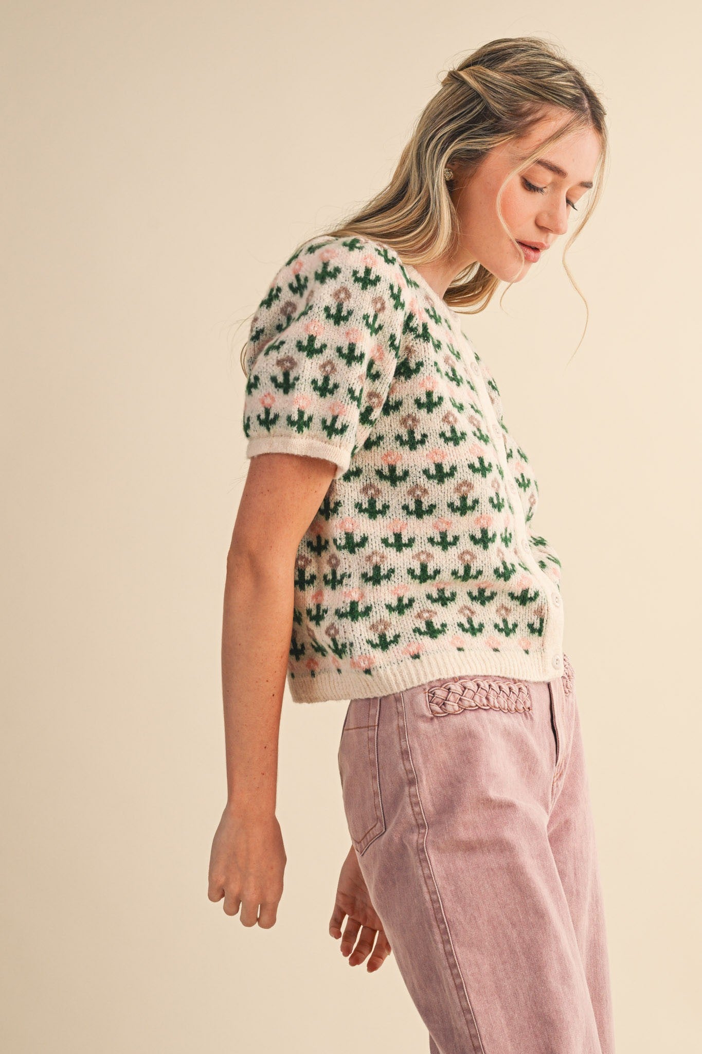 desert bloom knit