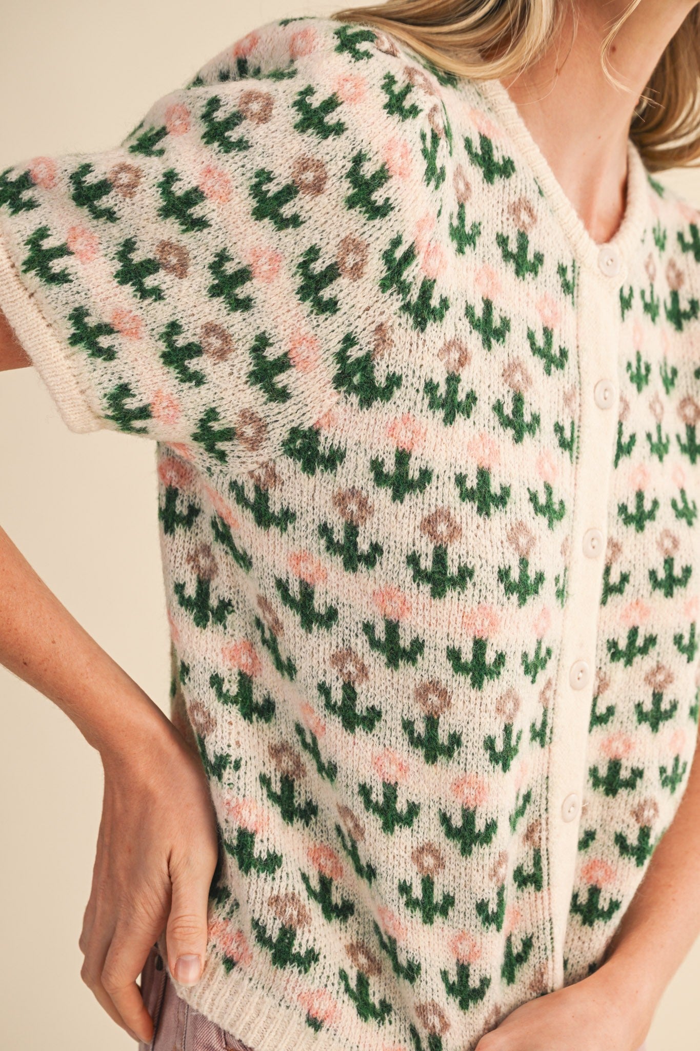 desert bloom knit
