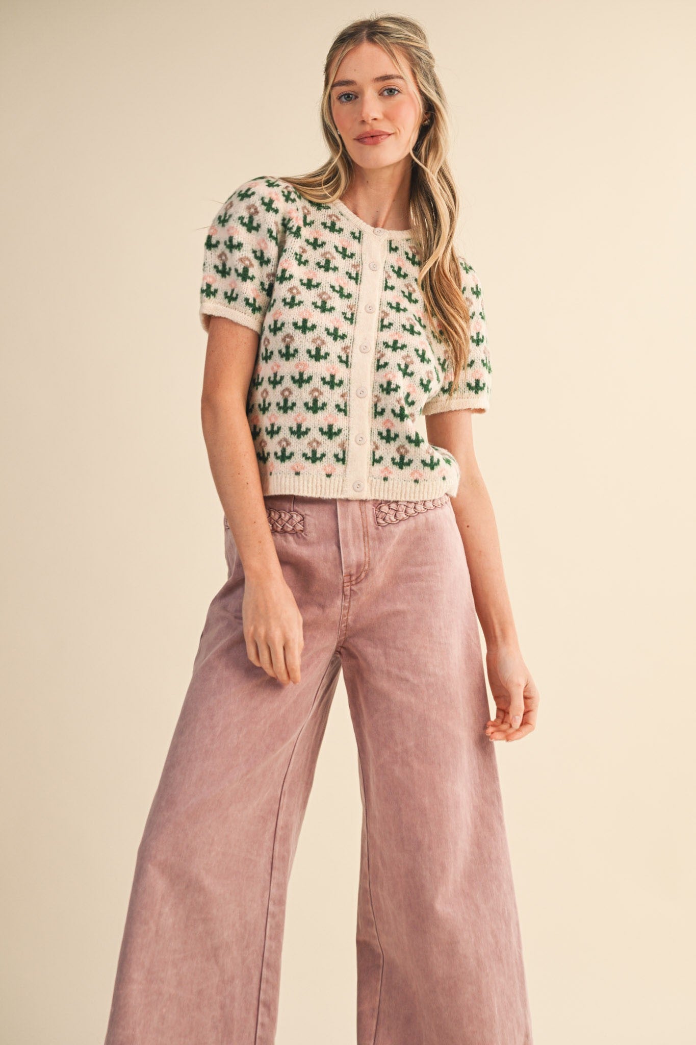 desert bloom knit