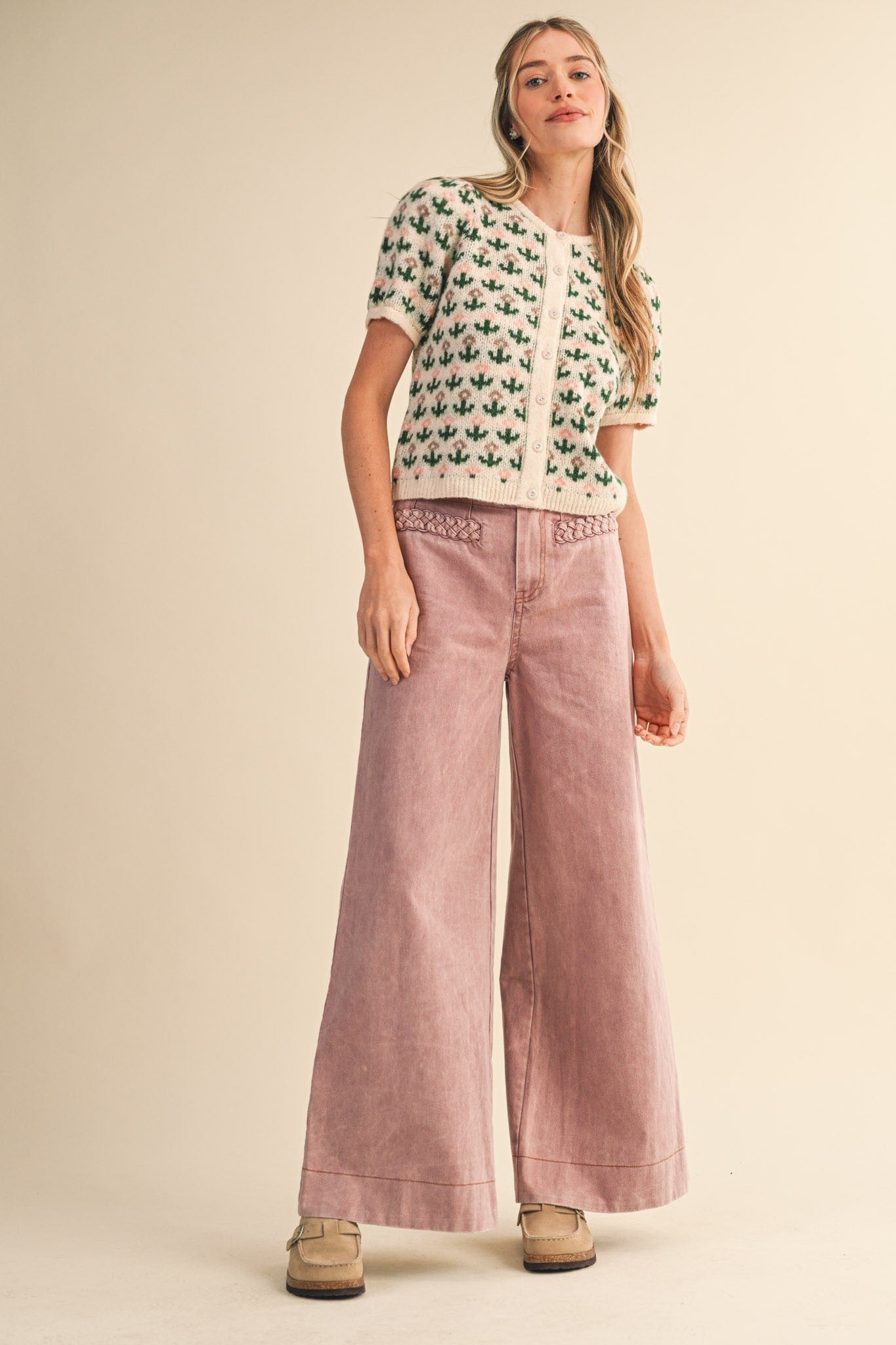 desert bloom knit