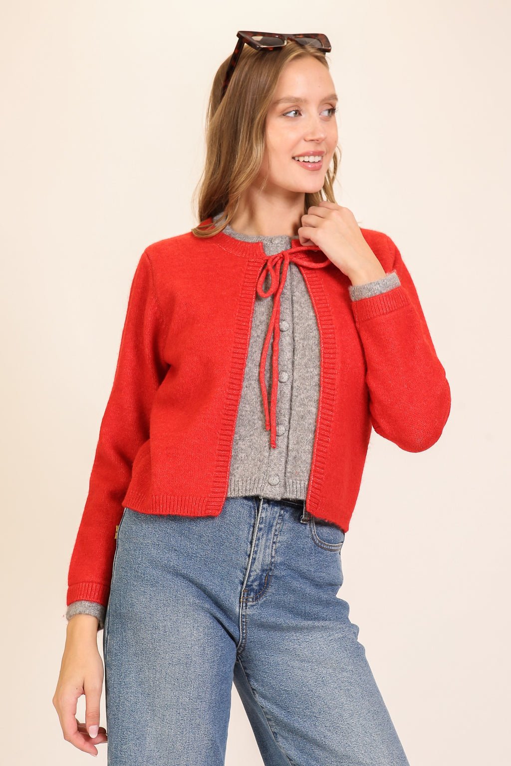 layered knit duo