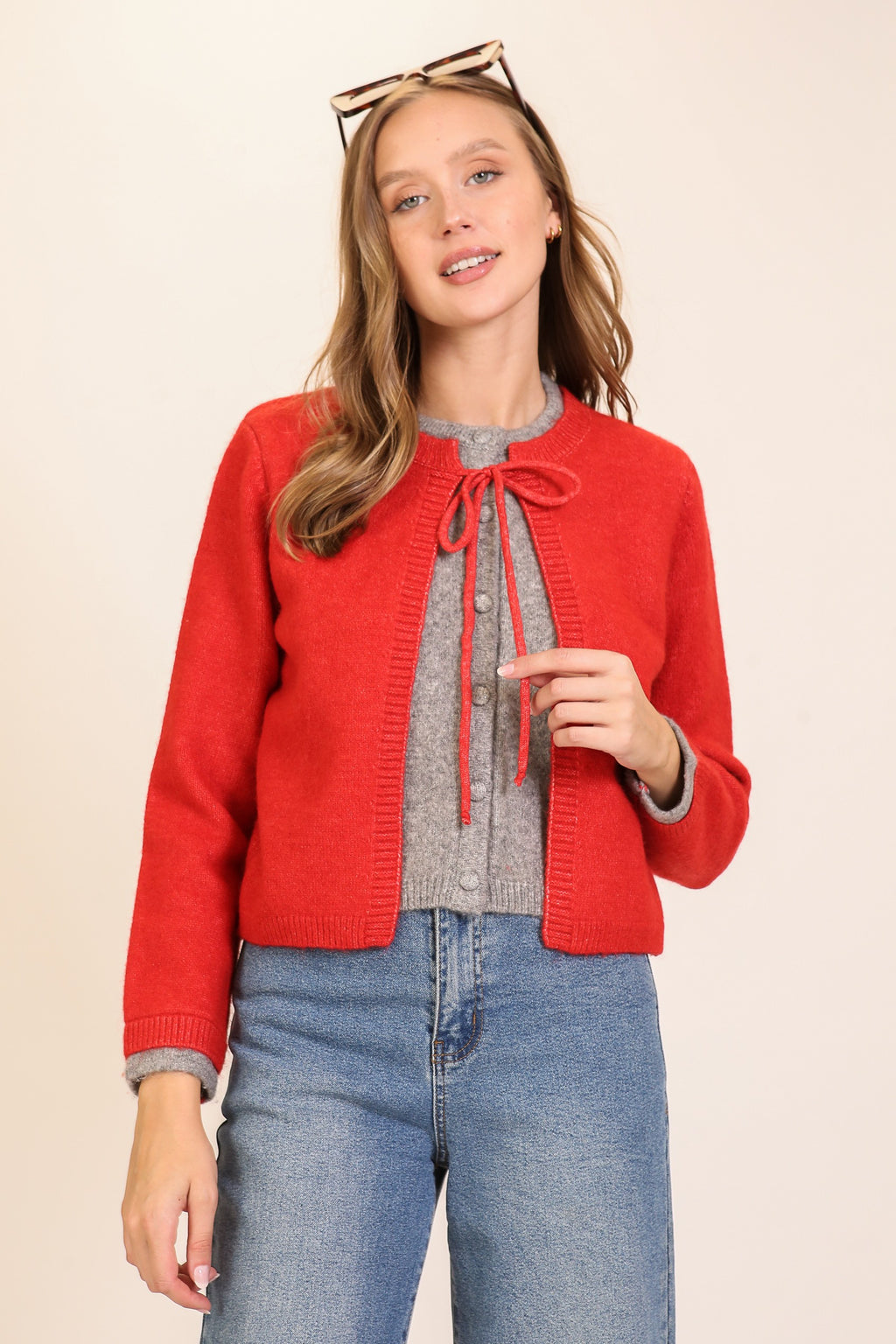 layered knit duo