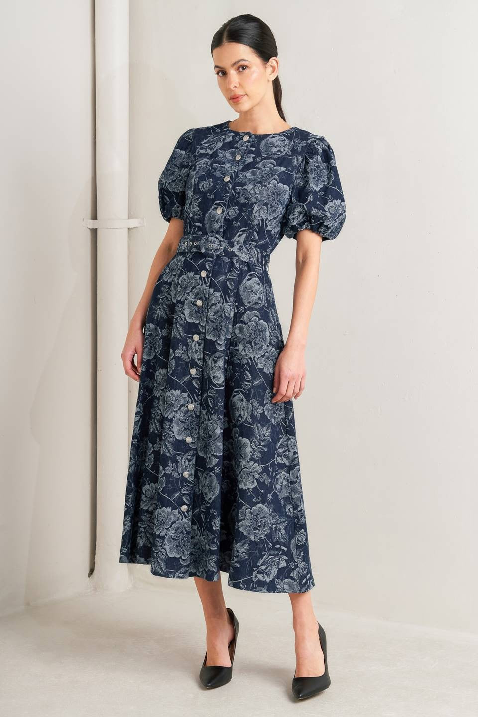 midnight garden dress