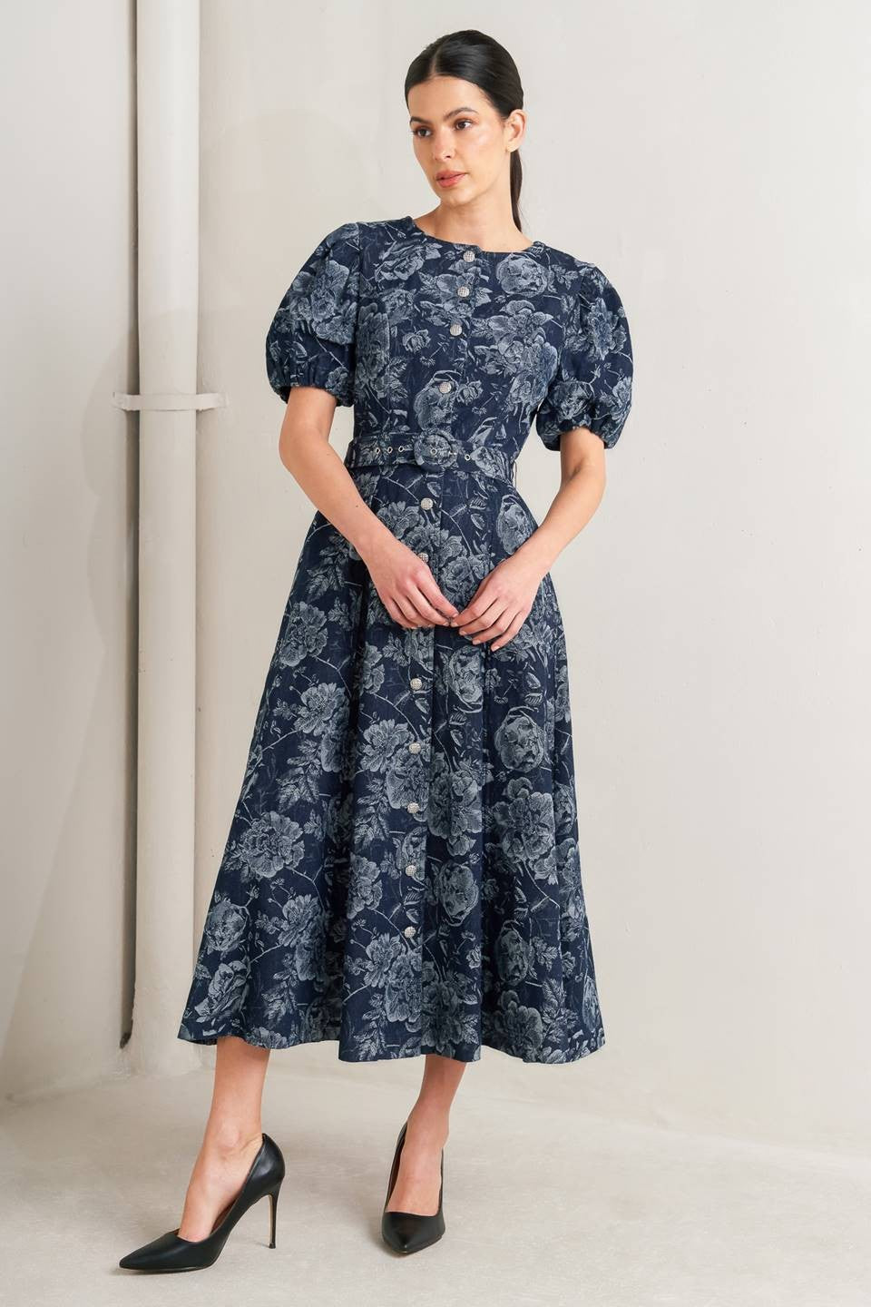 midnight garden dress