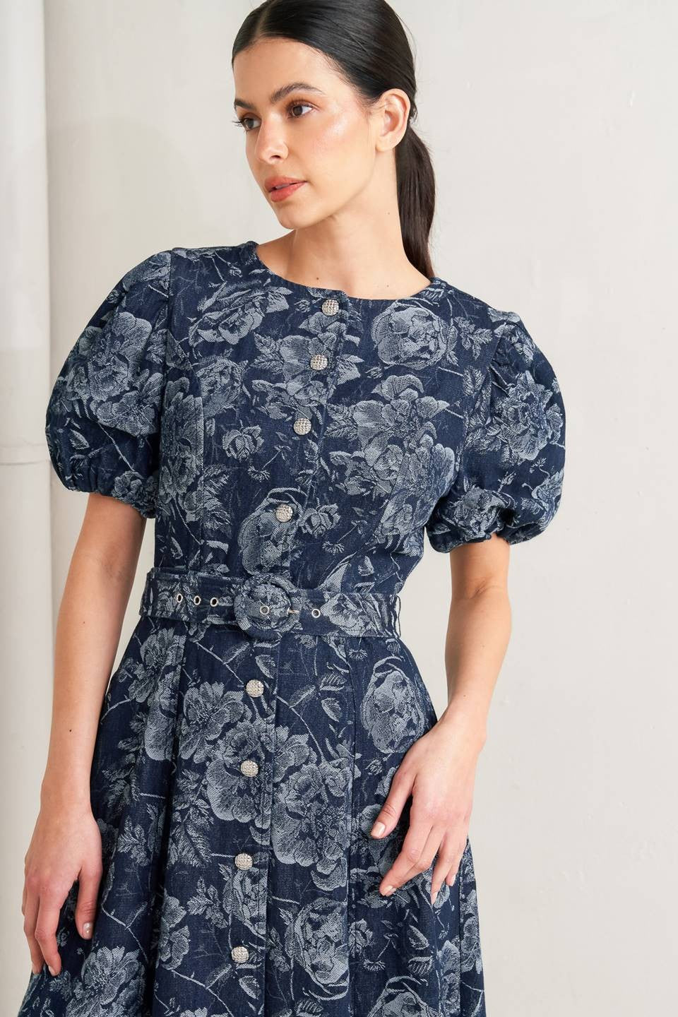midnight garden dress