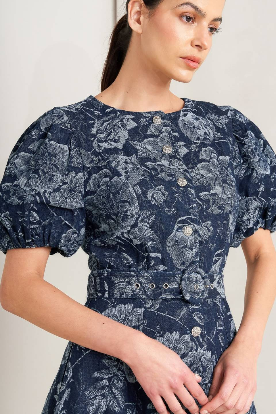 midnight garden dress